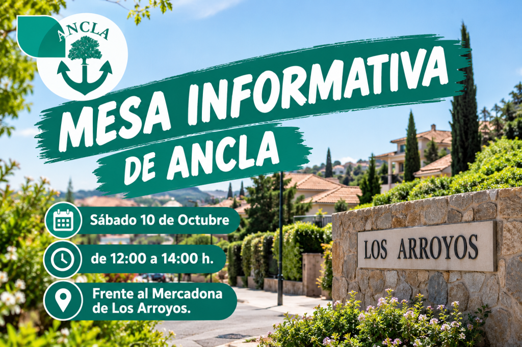 Mesa Informativa ANCLA este Sábado 10 de&nbsp;Octubre
